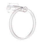 transparent towel ring